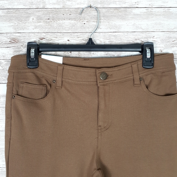 Style & Co 5 Pocket Ultra Skinny Pant Tobacco A - Picture 7 of 7